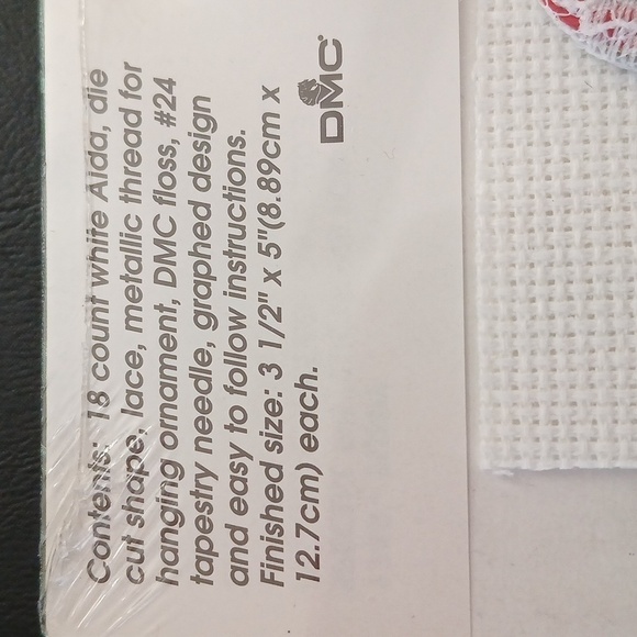 VTG Designs for the Needle Christmas Ornament Cross Stitch Kit 1248 Puppy Dog - Picture 5 of 8